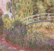 Claude Monet Japanese Bridge oil painting